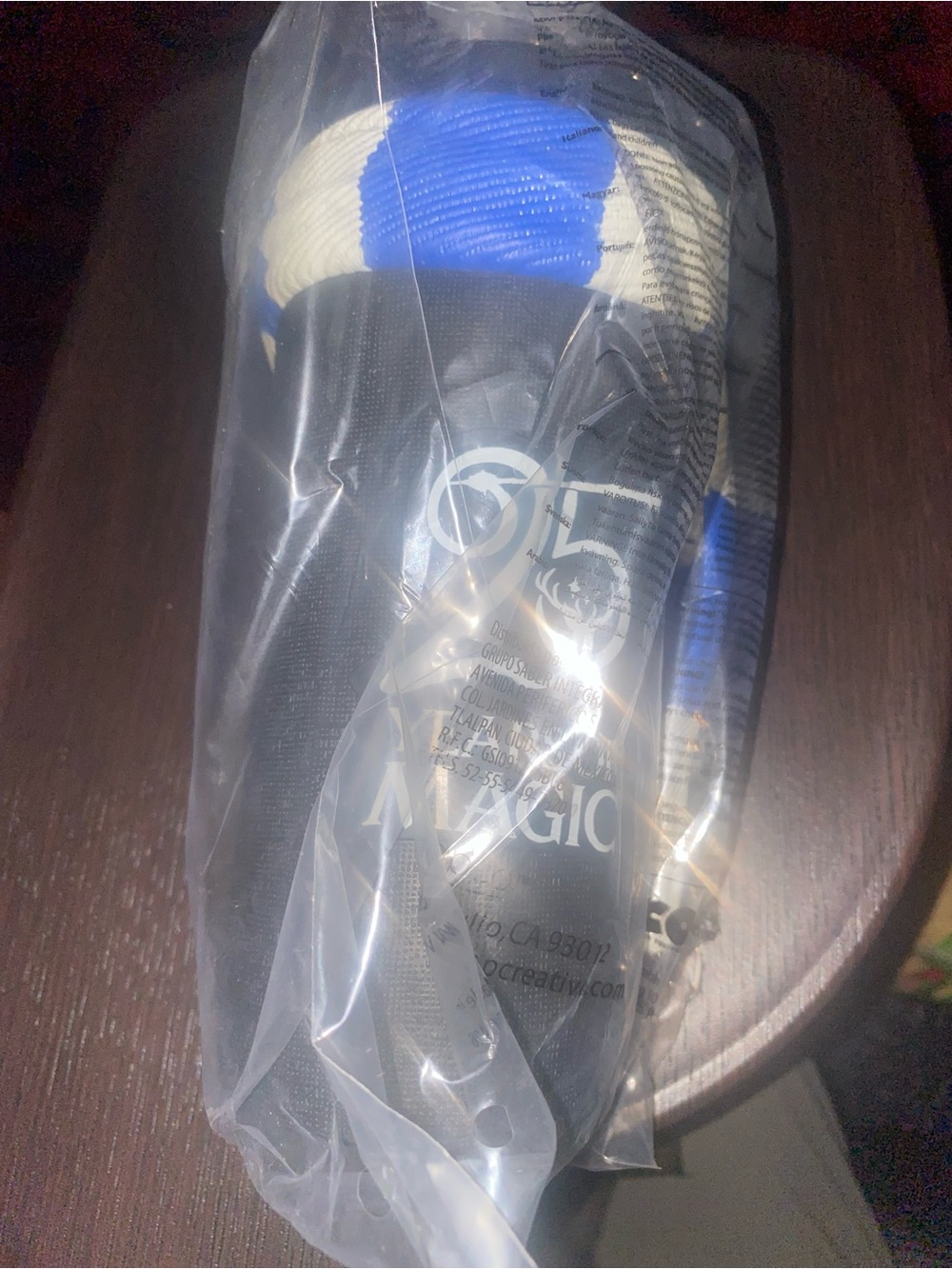 Harry Potter 25th Anniversary Ravenclaw Gripper Cup Tumbler Blue Scarf w/ Straw